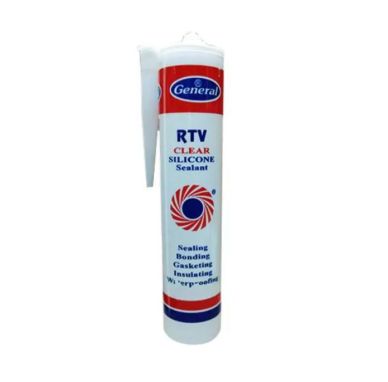 RTV GENERAL Silicone Sealant Clear Adhesive 300ml