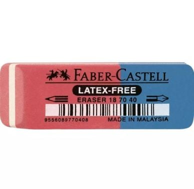 Faber Castell Eraser for clean Erasing of pencil and Ink
