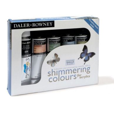 Daler Rowney Shimmering Color For Acrylics