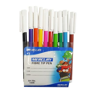 Mercury Color Pens 10Pcs