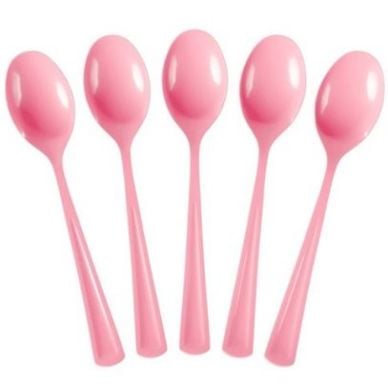 Disposable table  spoon 20 pcs pack colorfull
