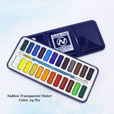 Nablon Transparent Water Color Set Of 24
