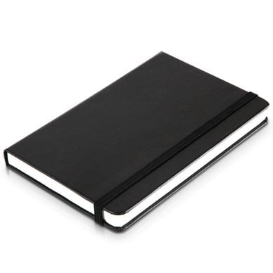 Deli Leather Cover Notebook A6 96 Sheets