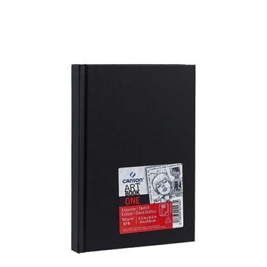 Canson Hard Binding  Art Book One A5 (100 Gsm 98 Sheets)