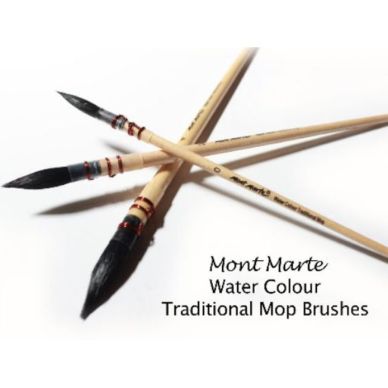 Mont Marte Artist Brush Watercolor Traditional Mop