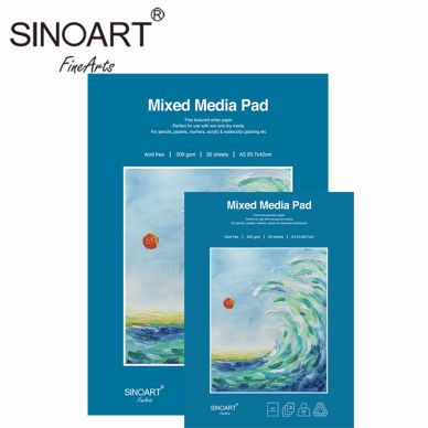 Sinoart Mixed Media Pads 200gsm