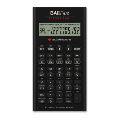 Texas Calculator Instruments BA II Plus