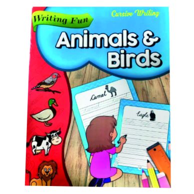 Animals & Birds HandWriting Book