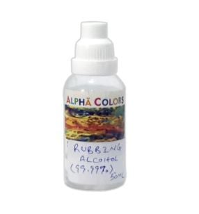 Alpha Color Rubbing Alcohol 99.99% 50 ml