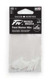 Daler Rowney Fw Mixed Paint Markers 1mm Nib Set Of 10 Pcs