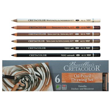 Cretacolor Oil Pencil Pocket Set