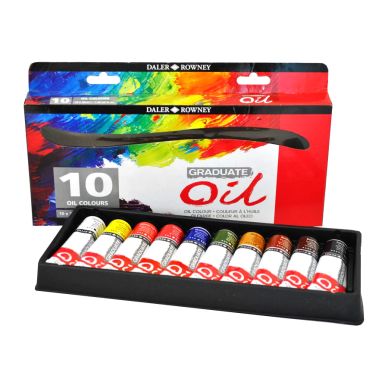 Daler Rowney Graduate Oil Color set 10pcs