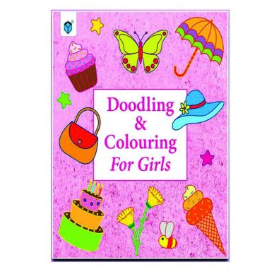 Doodling & Colouring For Girls