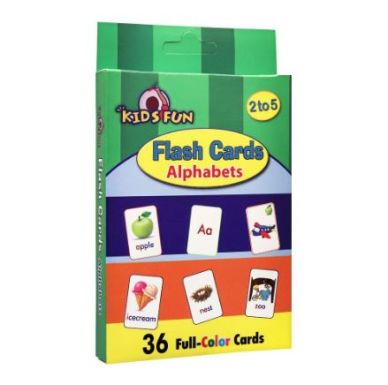 Flash cards Alphabets 36 full colors 