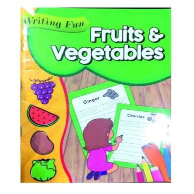 Fruits & Vegetables Hand Writing Book