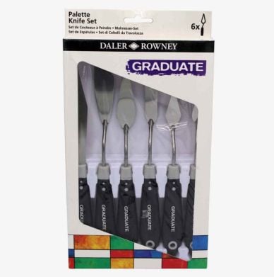 Daler Rowney Graduate Palette Knives Set Of 6