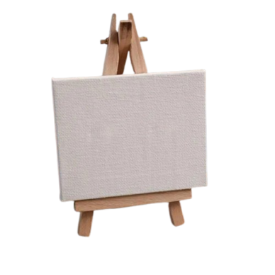 Keep Smiling Mini Display Easel With Canvas 8x10 CM