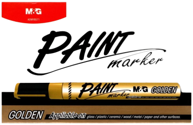 M&G Paint Marker Silver and Golden AOMY8571