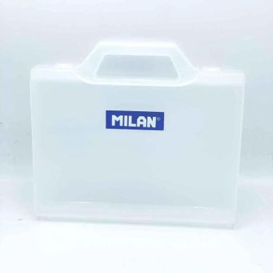 Milan Empty Transparent Briefcase 40804