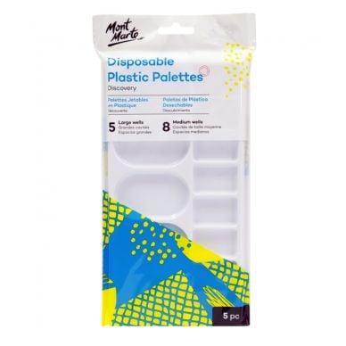 Mont Marte Disposable Plastic Palettes