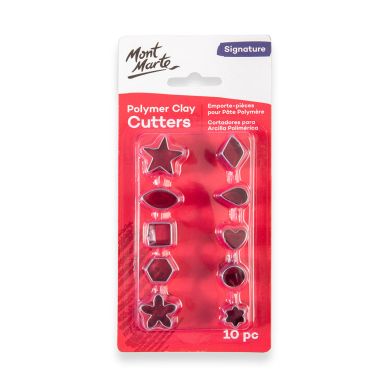 Mont Marte Polymer Clay Cutters Signature 10pc