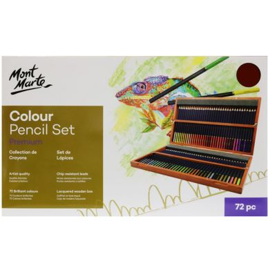 Mont Marte Premium color Pencils Box Set 72pcs
