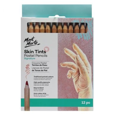 Mont Marte Skin Tints Pencils 12pcs