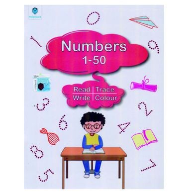 Numbers 1-50 Handwriting Book