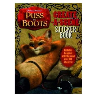 Puss In Boots Sticker Book