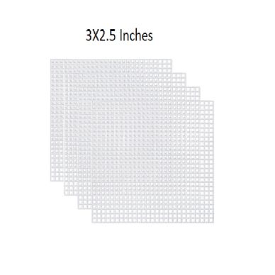 Plastic Cross Stitch Sheet Set Of 4 Pcs