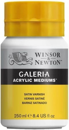 Winsor &amp; Newton Galeria Acrylic Satin Varnish 250ml