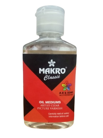 Makro Classic Oil Medium Artist Clear Picture Varnish 100ml
