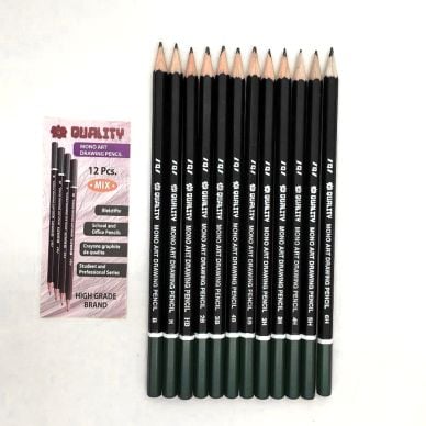 Quality Mono Art Drawing Pencil 12pcs