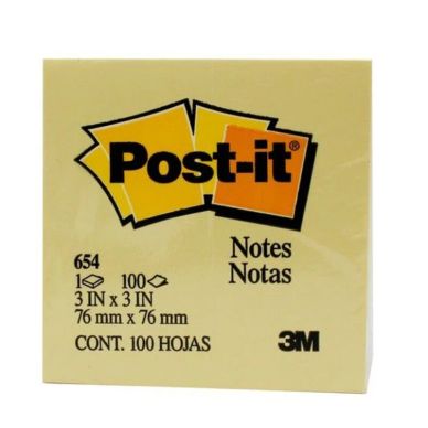 Post It Notes 654 76 X 76 MM 100 Sheets