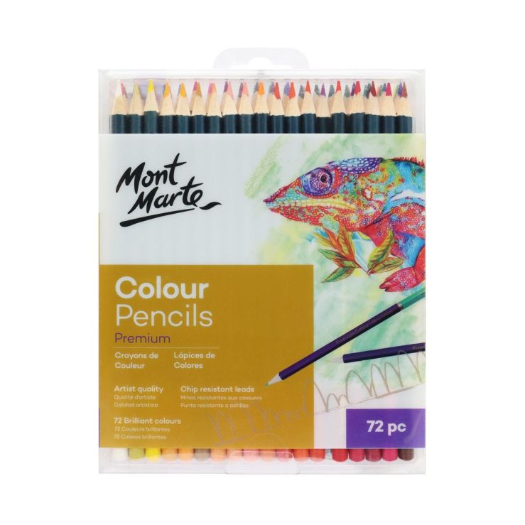 Premium 72pcs Wood Soft Colored Pencils Set Sketch Drawing Pencils